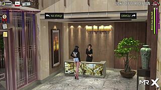 Scener#3 til video: Commented gameplay of a visual novel with a hot li...