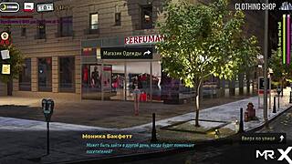Scener#7 til video: Commented gameplay of a visual novel with a hot li...