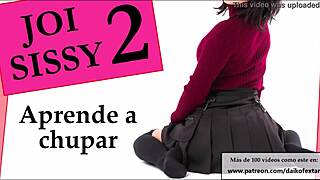 Scene#9 for video: Sissy Joi learns to suck and be fucked by a transg...