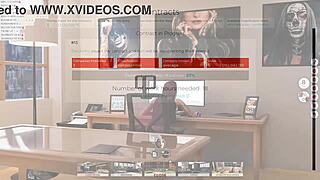 Scena#9 za Posnetek: 3D animated lesson for overcoming addiction with a...