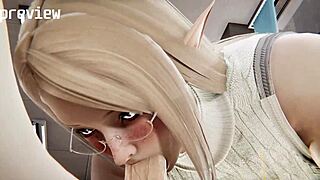 Pemandangan#1 untuk video: Seductive elf teacher in uncensored 3D SFM anime h...