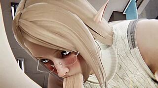 Pemandangan#3 untuk video: Seductive elf teacher in uncensored 3D SFM anime h...