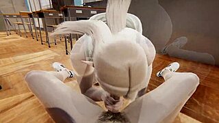 Pemandangan#5 untuk video: Seductive elf teacher in uncensored 3D SFM anime h...