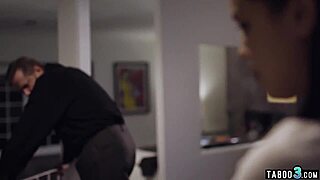 장면#8 동영상을 위해: Old man consoles himself with young woman after th...
