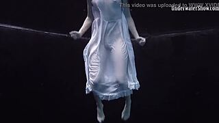 Scéna#7 pro video: Andrejka performs amazing stunts under the water