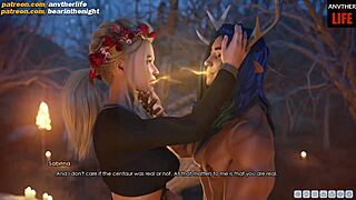 Scenă#6 pentru Clip: Interactive 3D game with a busty teacher and POV a...